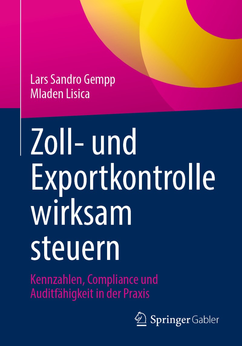 Zoll- und Exportkontrolle wirksam steuern – Buchcover